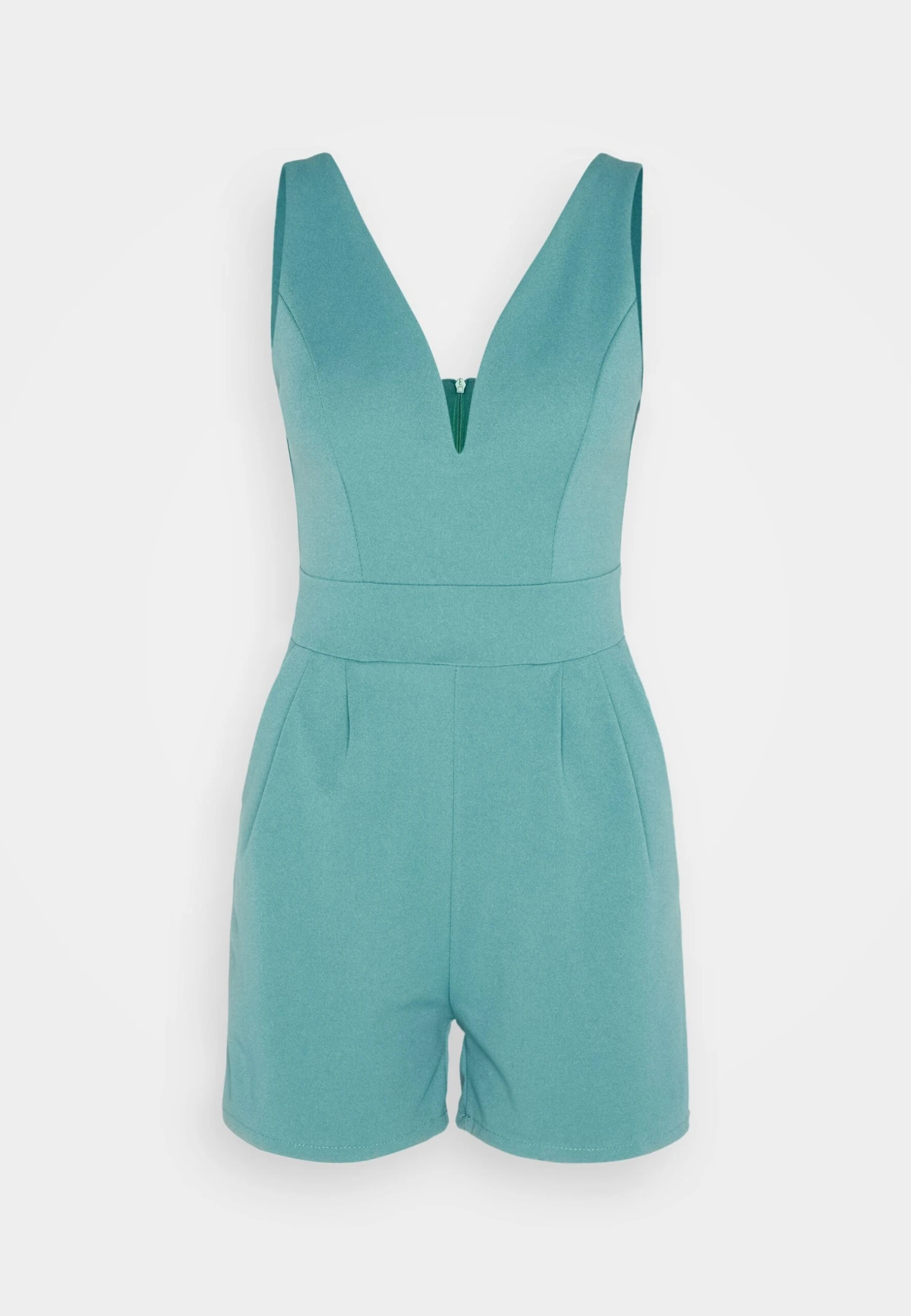 Wal G Cleo V Neck Playlist - Jumpsuit - Sage Green 7 Wal G Cleo V Neck Playlist - Jumpsuit - Sage Green - Image 5