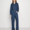 7 For All Mankind Luxe Bluenote - Jumpsuit - Mid Blue -ESPRIT || ONLY || Wal G Sales Store 233cb35a4d0a4bc685e2bc0b9f7db92f
