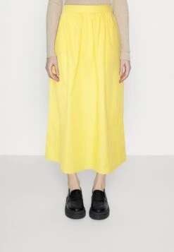 Monki A-Line Skirt - Yellow
