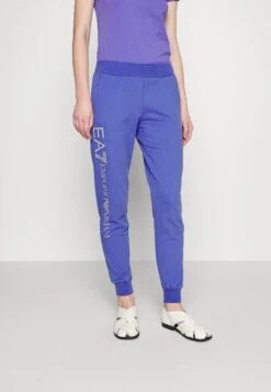 EA7 Emporio Armani Trouser - Tracksuit Bottoms - Blue/Gold