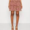 Vero Moda Vmsmilla Short Frill Skirt - A-Line Skirt - Rose Brown/Vega