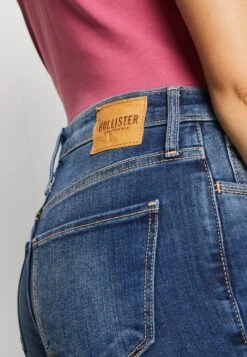 Hollister Co. Med Clean High Rise Flare - Flared Jeans - Blue -ESPRIT || ONLY || Wal G Sales Store 4374fe364013476a87167a64abe95f1e