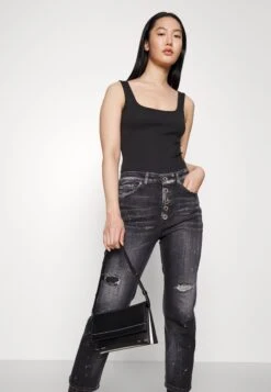 Dondup Koons Gioiello - Straight Leg Jeans - Black -ESPRIT || ONLY || Wal G Sales Store 47615654d5624a9d837e124d657474c2