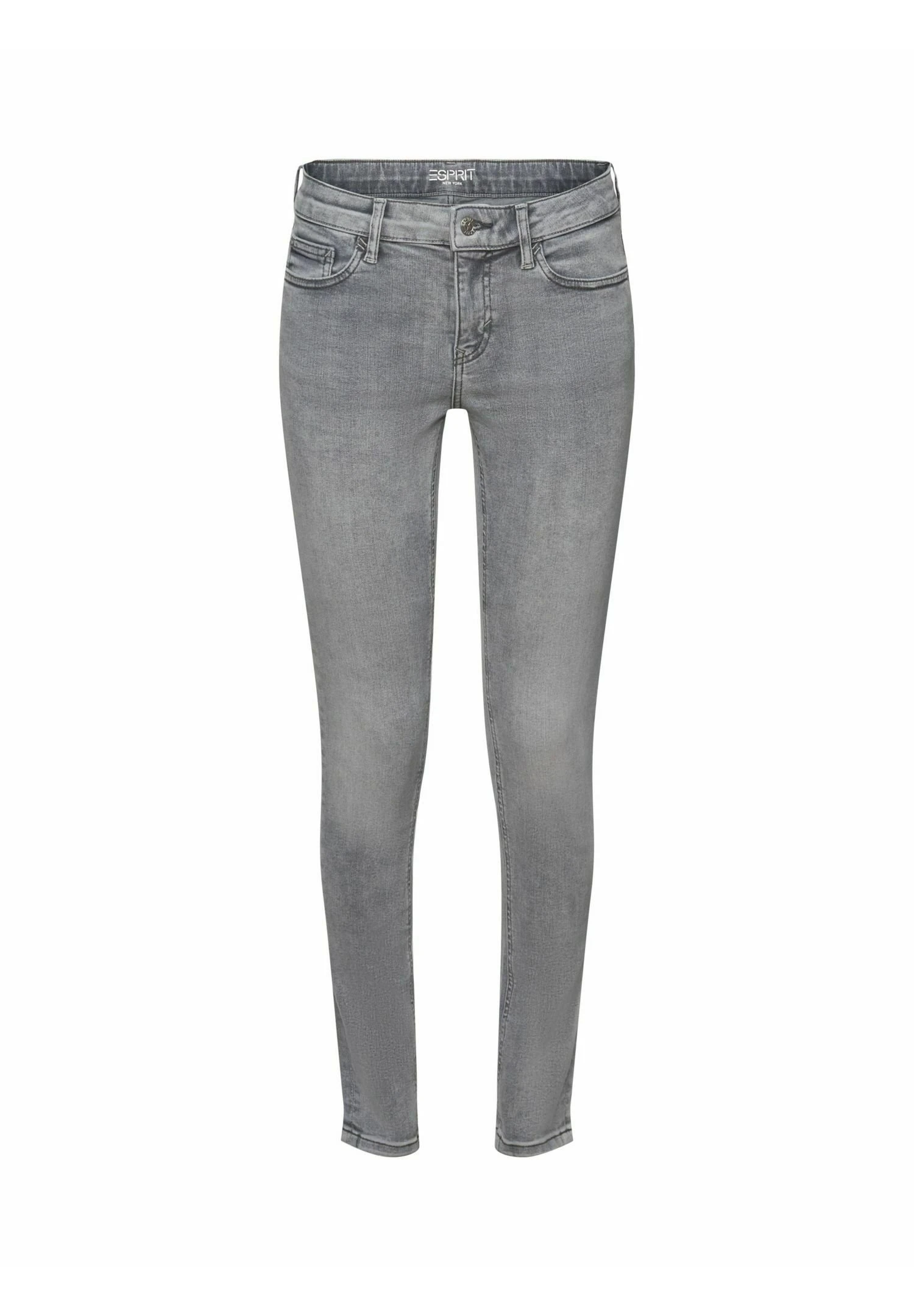 ESPRIT Jeans Skinny Fit - Grey Medium Washed 11 ESPRIT Jeans Skinny Fit - Grey Medium Washed - Image 9