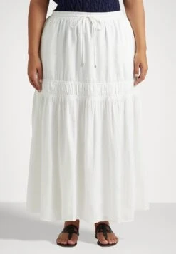 Rabizra - A-Line Skirt - White