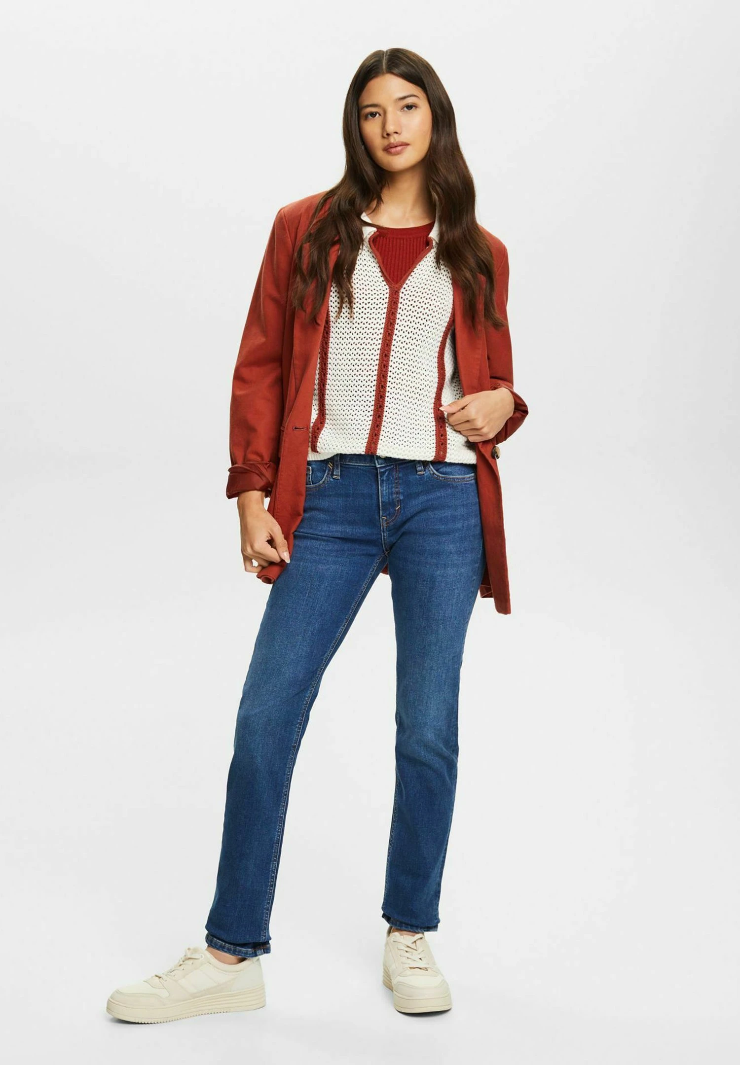 ESPRIT Stretch - Slim Fit Jeans - Blue Medium Washed New 7 ESPRIT Stretch - Slim Fit Jeans - Blue Medium Washed New - Image 5