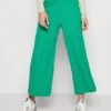Monki Trousers - Green Medium