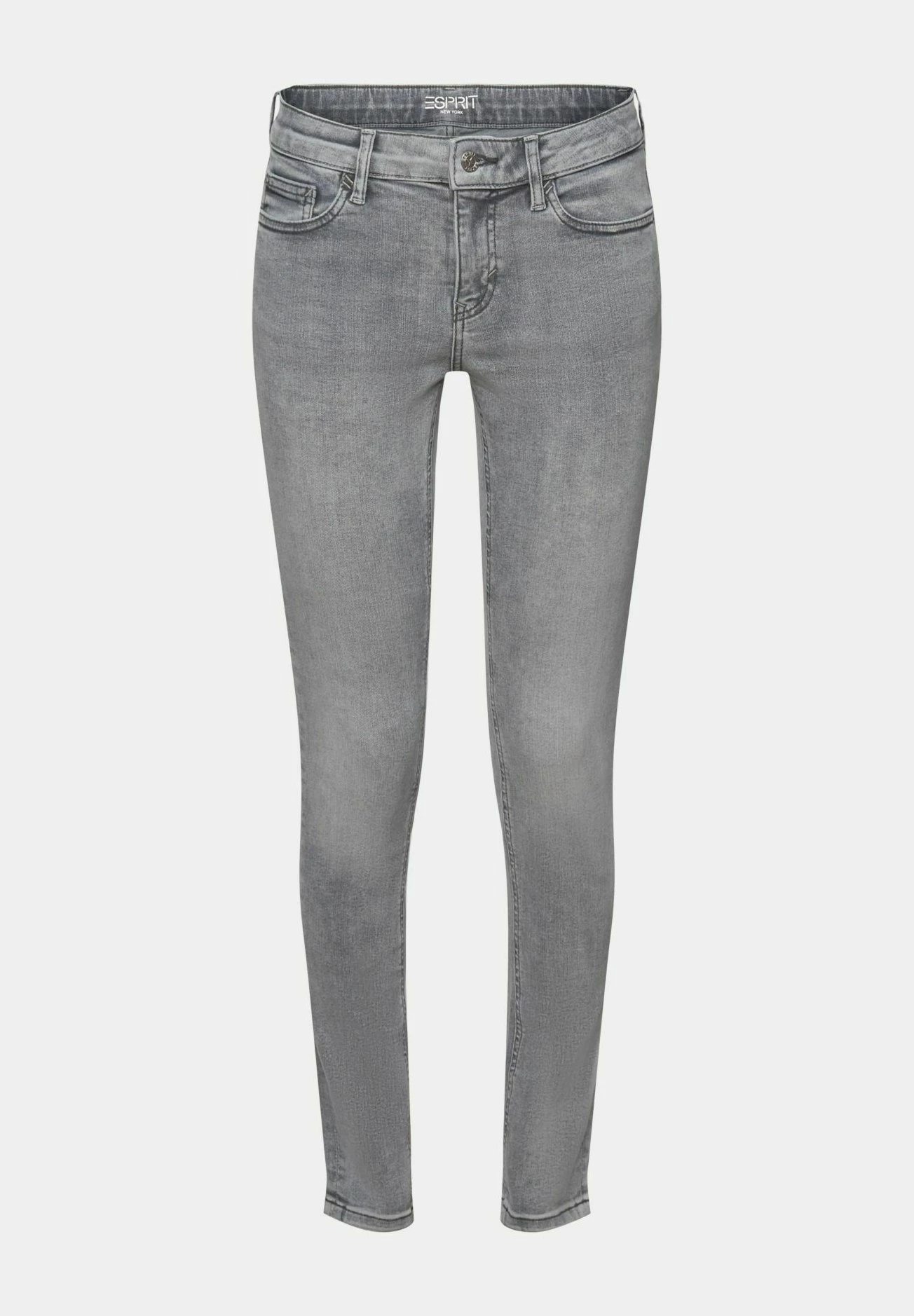 ESPRIT Jeans Skinny Fit - Grey Medium Washed 13 ESPRIT Jeans Skinny Fit - Grey Medium Washed - Image 11