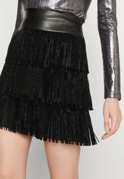 DKNY Fringe Skirt Waist - Mini Skirt - Black -ESPRIT || ONLY || Wal G Sales Store 62ba6ecfc5334689be25a0b21e5629fd