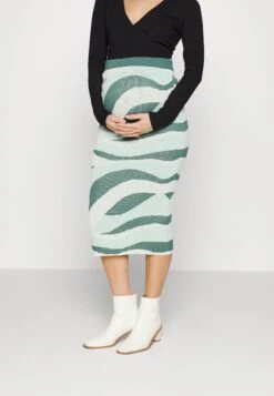 Mamalicious Mlolivia Midi Skirt - Pencil Skirt - Foliage Green