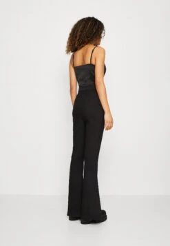 In The Style Corset Style With Tailored Split Front Kick Flare Trouser - Jumpsuit - Black -ESPRIT || ONLY || Wal G Sales Store 678b1c8ece1d42178dcc28c262bebcfa