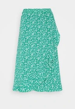 ONLY Onlcarly Flounce Skirt - A-Line Skirt - Dark Green/White -ESPRIT || ONLY || Wal G Sales Store 6870e0c8bdb64ce580002509acb7d250