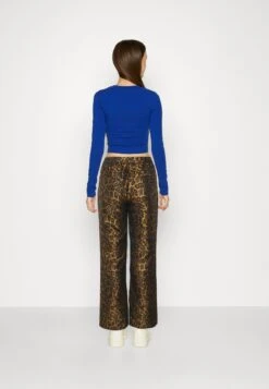 COLOURFUL REBEL Leopard Straight Pants - Trousers -ESPRIT || ONLY || Wal G Sales Store 71e775f3d14d4181b78c5c89234730d7