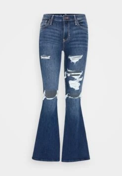 Hollister Co. Med Clean High Rise Flare - Flared Jeans - Blue -ESPRIT || ONLY || Wal G Sales Store 7238f05682c84d69980278ab7e75f406