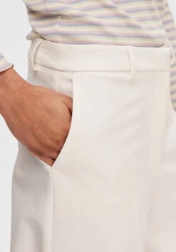 Selected Femme SlfelianaHw Wide Noos - Trousers - Snow White -ESPRIT || ONLY || Wal G Sales Store 786120e8471a4ae4b700442da94cab59