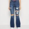 Hollister Co. Med Clean High Rise Flare - Flared Jeans - Blue -ESPRIT || ONLY || Wal G Sales Store 8aecbbb8b0b8416284aba0e6fa68d882