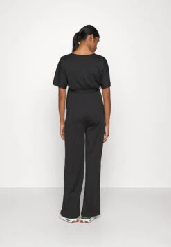 Short Sleeve Wrap Jumpsuit - Jumpsuit - Black -ESPRIT || ONLY || Wal G Sales Store 916c9e2f7b054f20aa7ff4ca0c540e4f
