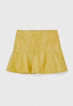 Ruffle Skirt - Mini Skirt - Light Yellow -ESPRIT || ONLY || Wal G Sales Store 91a900dd97da48199a5ffad13c17534b