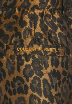 COLOURFUL REBEL Leopard Straight Pants - Trousers -ESPRIT || ONLY || Wal G Sales Store 92939dc24b8a42abbed959d7934a717f