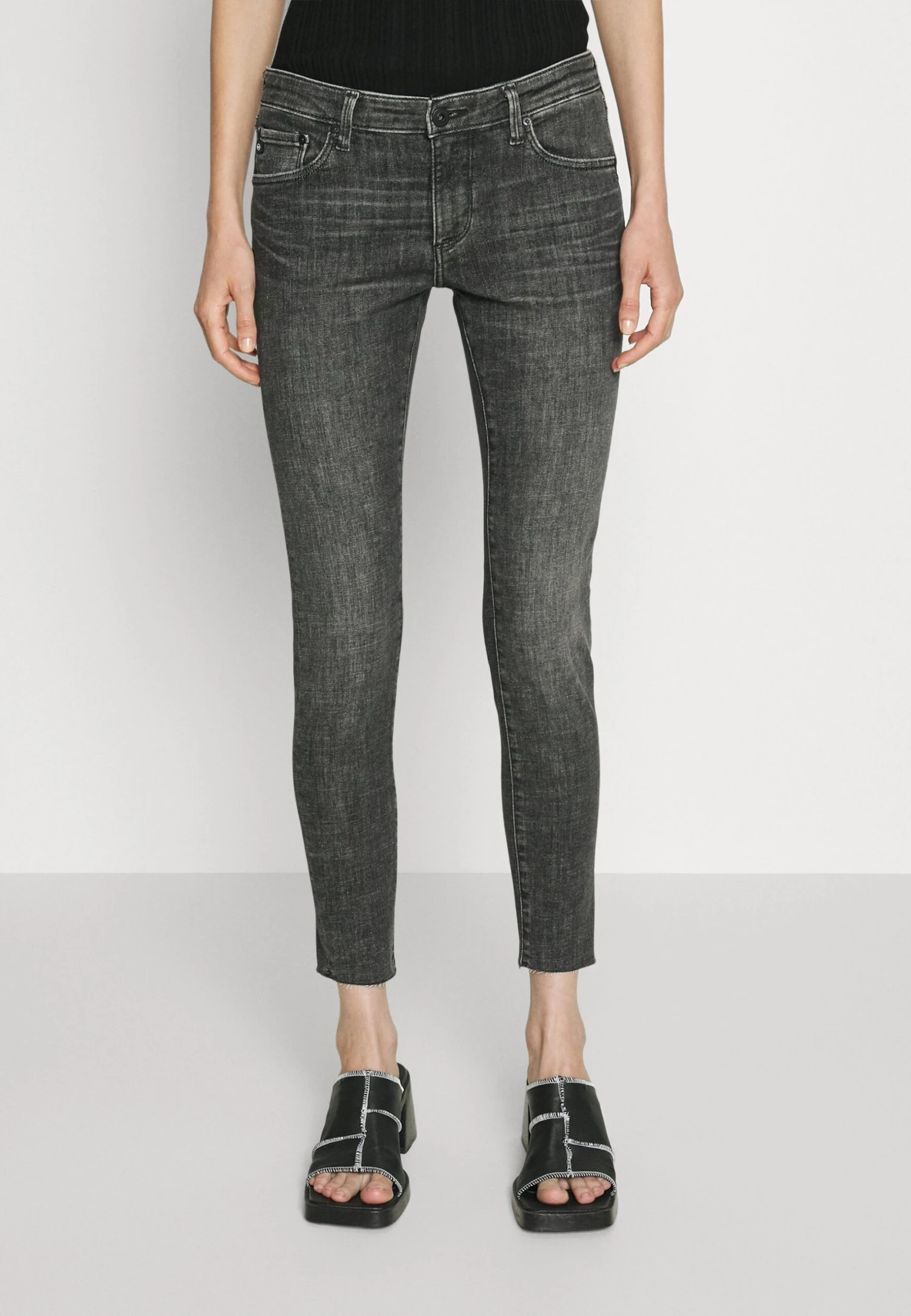 AG Jeans Ankle - Jeans Skinny Fit - Grey Denim 3 AG Jeans Ankle - Jeans Skinny Fit - Grey Denim