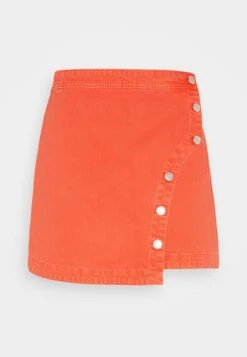 Mia Skirt - Denim Skirt - Orange -ESPRIT || ONLY || Wal G Sales Store 9d349d85b07448e2b6ff4819341398e1
