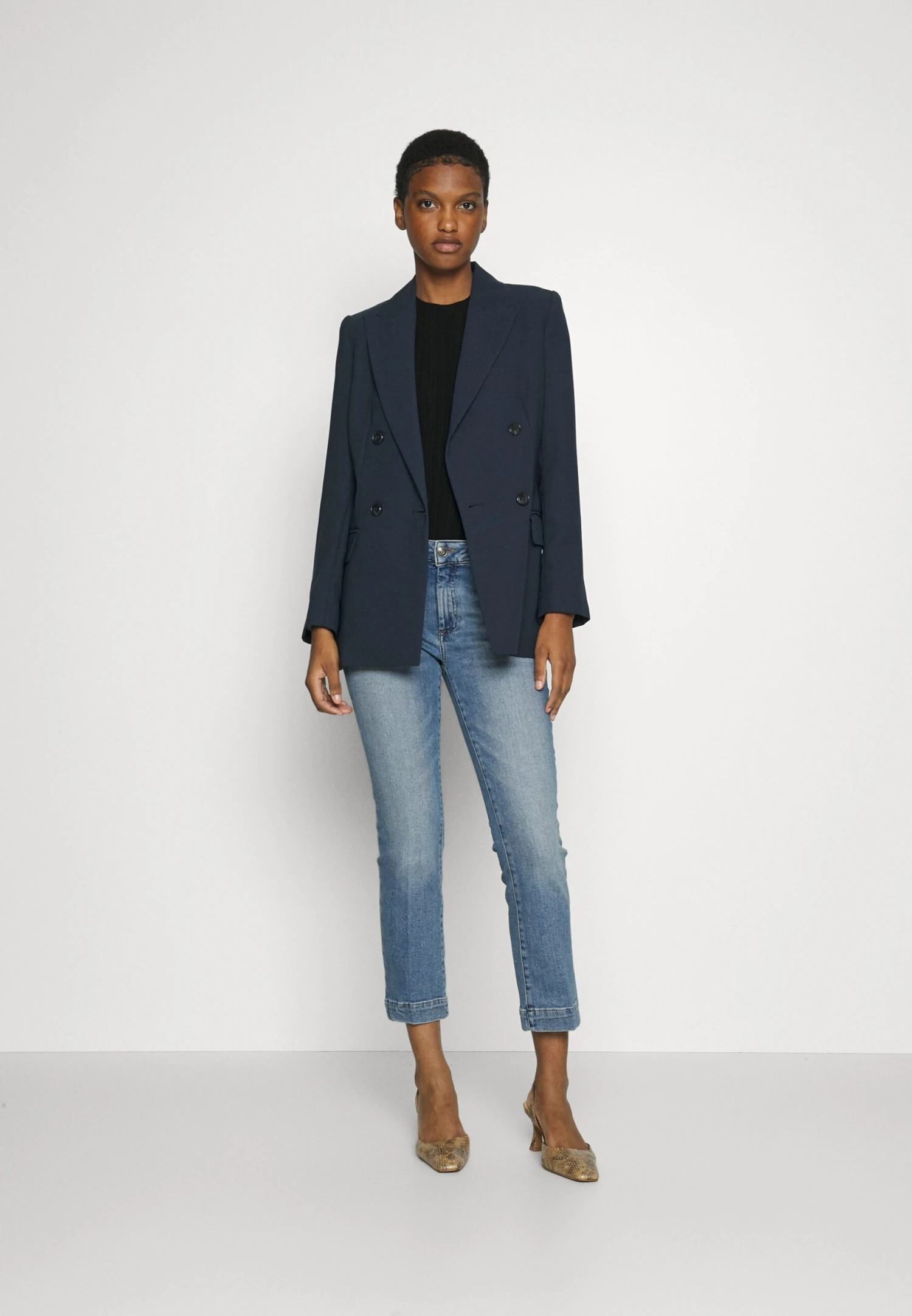 Sportmax Schermo - Jeans Skinny Fit - Blu Notte 4 Sportmax Schermo - Jeans Skinny Fit - Blu Notte - Image 2
