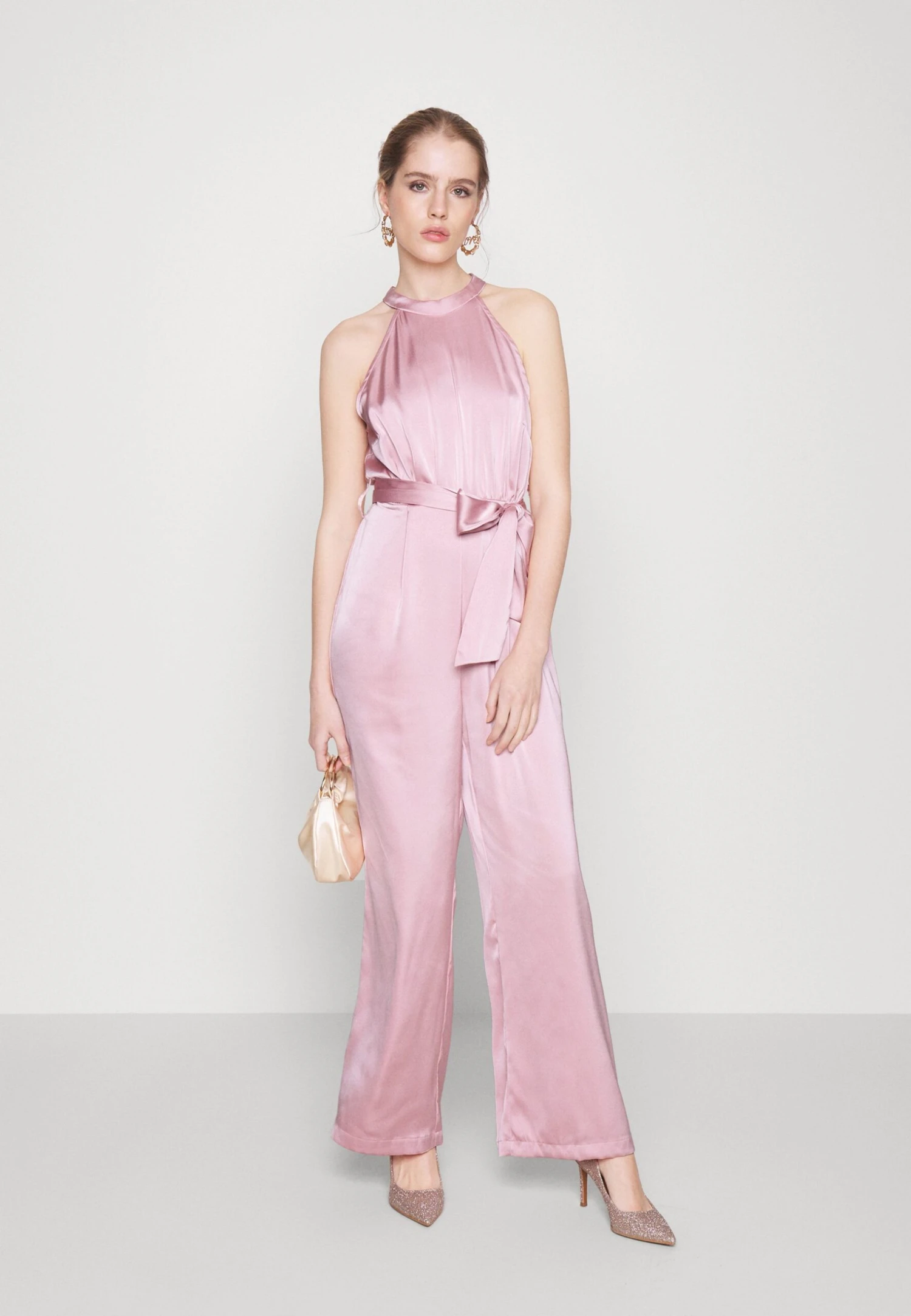 Yasfelina High Neck - Jumpsuit - Light Pink 4 Yasfelina High Neck - Jumpsuit - Light Pink - Image 2