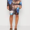 Jaded London Tissue Skirt Scribble Dream Print - Pencil Skirt - Black -ESPRIT || ONLY || Wal G Sales Store af3e14189b9146d2ad738ce47e352266