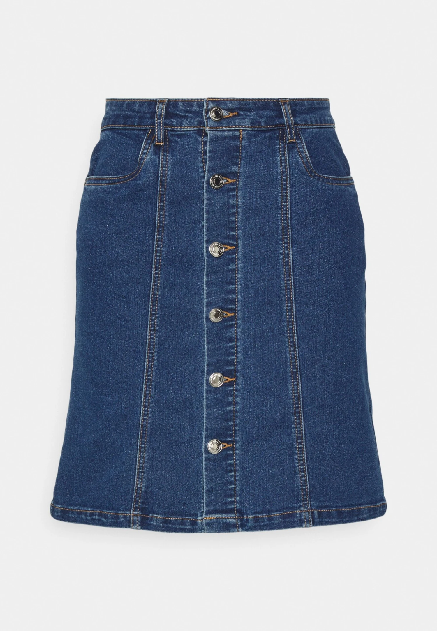 Vero Moda Tall Vmpetra Short Denim Skirt- Denim Skirt - Medium Blue Denim 7 Vero Moda Tall Vmpetra Short Denim Skirt- Denim Skirt - Medium Blue Denim - Image 5