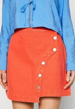 Mia Skirt - Denim Skirt - Orange -ESPRIT || ONLY || Wal G Sales Store b4c686b5950c405c8177cd0fc6f0e3f3