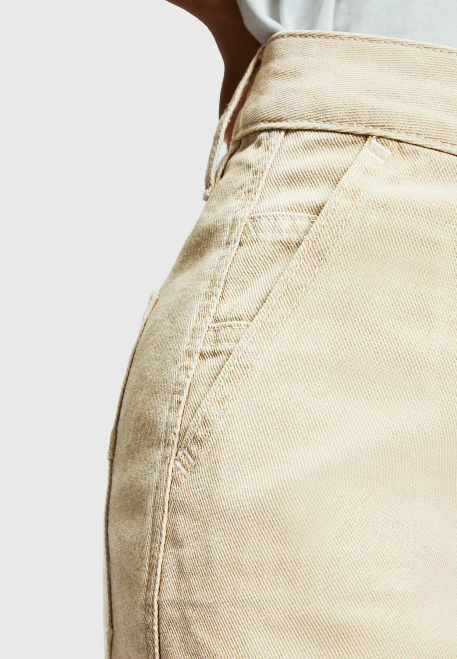 ESPRIT Mit Ausgestelltem Saum - A-Line Skirt - Sand 6 ESPRIT Mit Ausgestelltem Saum - A-Line Skirt - Sand - Image 4