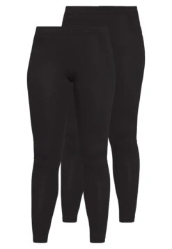 2 Pack- Leggings - Trousers - Black/Black