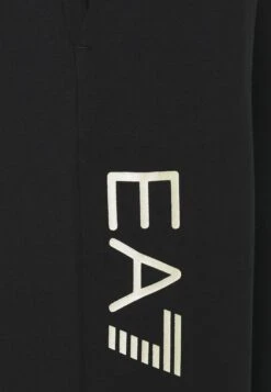 EA7 Emporio Armani Trouser - Tracksuit Bottoms - Black/Light Gold -ESPRIT || ONLY || Wal G Sales Store cc1a0c3059b748a58c54ad6c2e16dfea