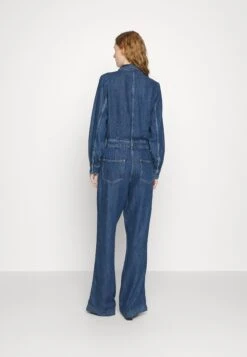 7 For All Mankind Luxe Bluenote - Jumpsuit - Mid Blue -ESPRIT || ONLY || Wal G Sales Store cd652f7b04a2473b834ceffad5d3e6dc