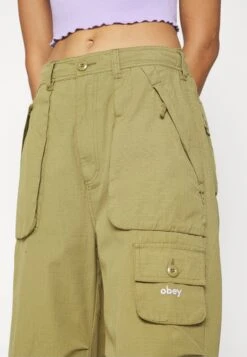 Obey Clothing Raine Utility Pant - Cargo Trousers - Olive Oil -ESPRIT || ONLY || Wal G Sales Store cd66128634d0433d9748eddc32b45691