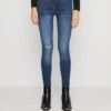 Pieces Pckate High Waist - Jeans Skinny Fit