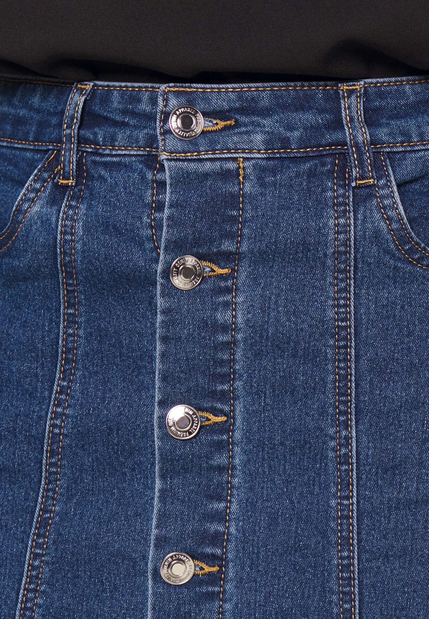 Vero Moda Tall Vmpetra Short Denim Skirt- Denim Skirt - Medium Blue Denim 8 Vero Moda Tall Vmpetra Short Denim Skirt- Denim Skirt - Medium Blue Denim - Image 6