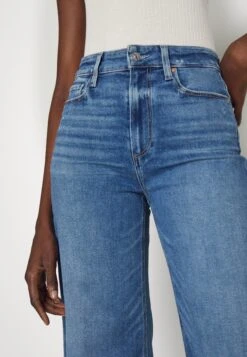 Paige Anessa Raw Hem - Flared Jeans - Blue Denim -ESPRIT || ONLY || Wal G Sales Store dc2017cc19c64f4aabe3506358774800