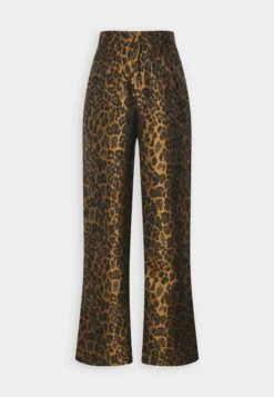 COLOURFUL REBEL Leopard Straight Pants - Trousers -ESPRIT || ONLY || Wal G Sales Store ebfe8663ec84464498e94e87d1622d23
