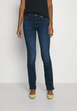 7 For All Mankind Kimmie Sliillopu - Straight Leg Jeans - Dark Blue