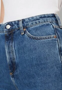 Marc O'Polo DENIM Trousers Super High Waist Loose Leg Extended Full Lengt - Relaxed Fit Jeans - Multi/Vintage Dark Blue -ESPRIT || ONLY || Wal G Sales Store f4000e20b53842f384d269a6f511616e