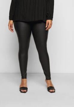 Pcnew Shiny - Leggings - Trousers