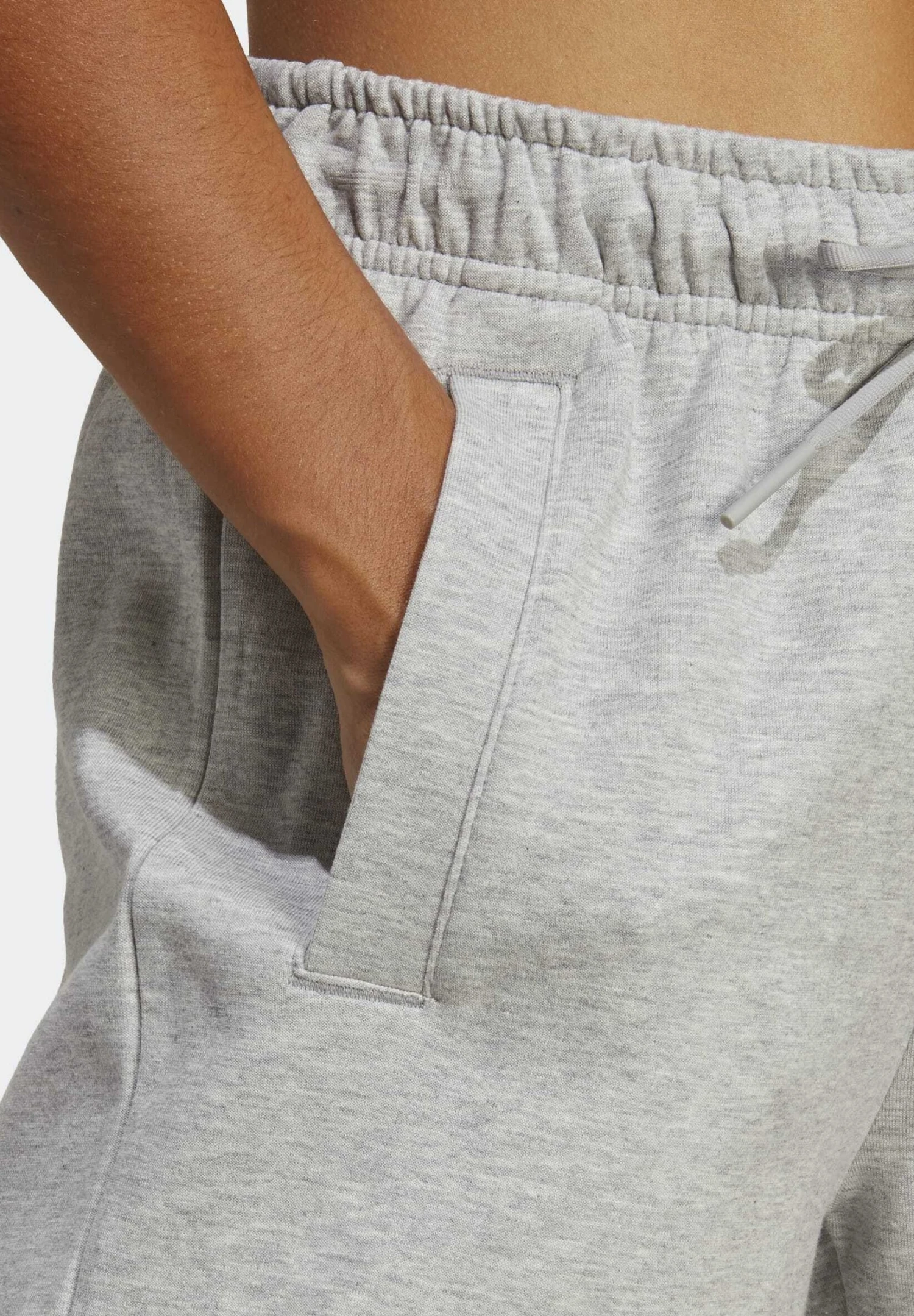 Adidas Sportswear Future Icons Badge- Tracksuit Bottoms - Medium Grey Heather 5 Adidas Sportswear Future Icons Badge- Tracksuit Bottoms - Medium Grey Heather - Image 3