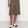 ONLY Onlviva Life New Button Skirt- A-Line Skirt - Kalamata