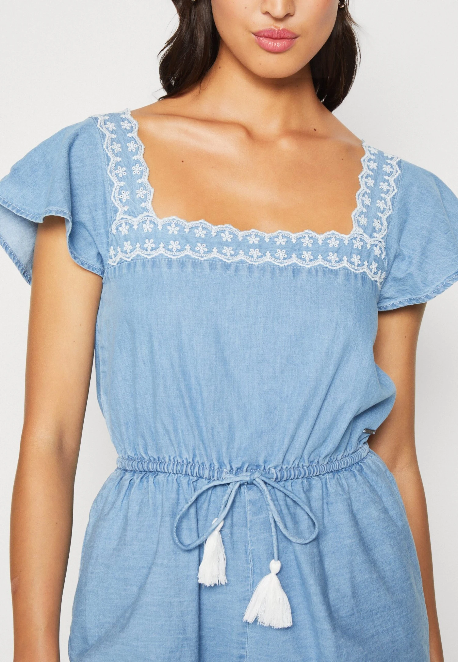 Pepe Jeans Angela - Jumpsuit - Blue 6 Pepe Jeans Angela - Jumpsuit - Blue - Image 4